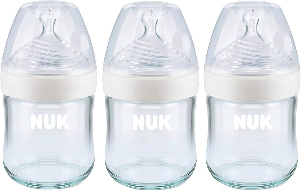 NUK简单的天然玻璃瓶
