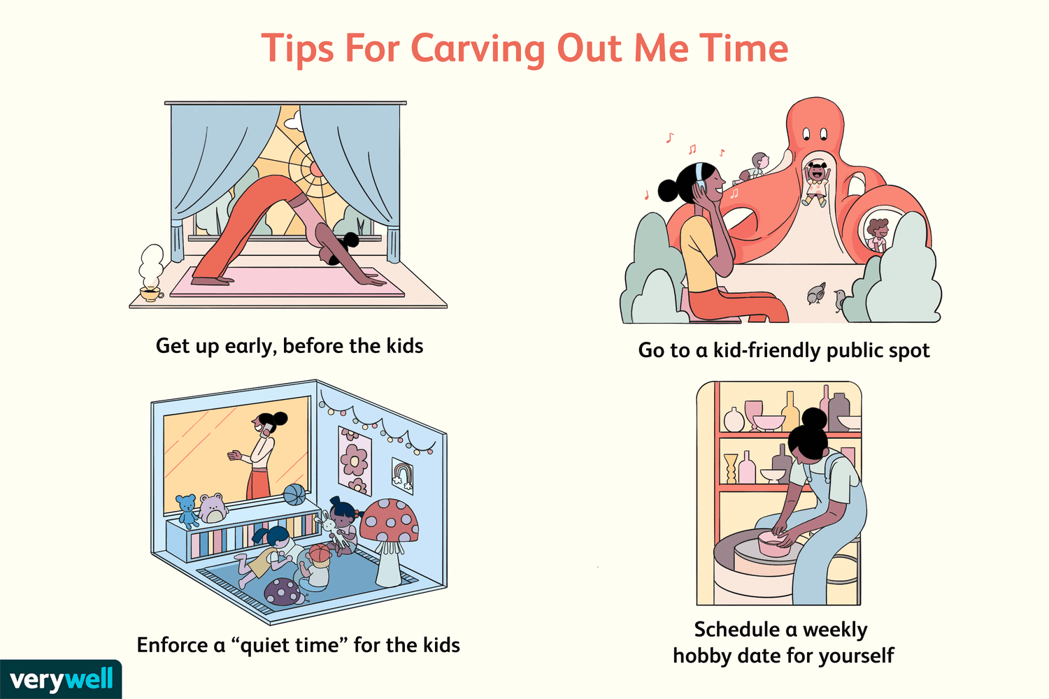 Tips for carving out me time