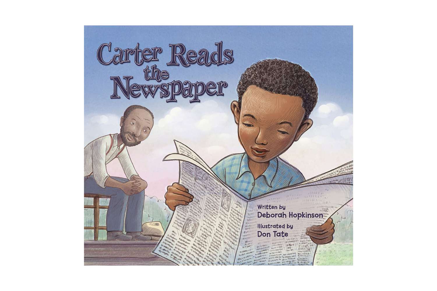 Carter Reads the Newspaper