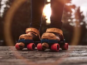 vintage roller skates