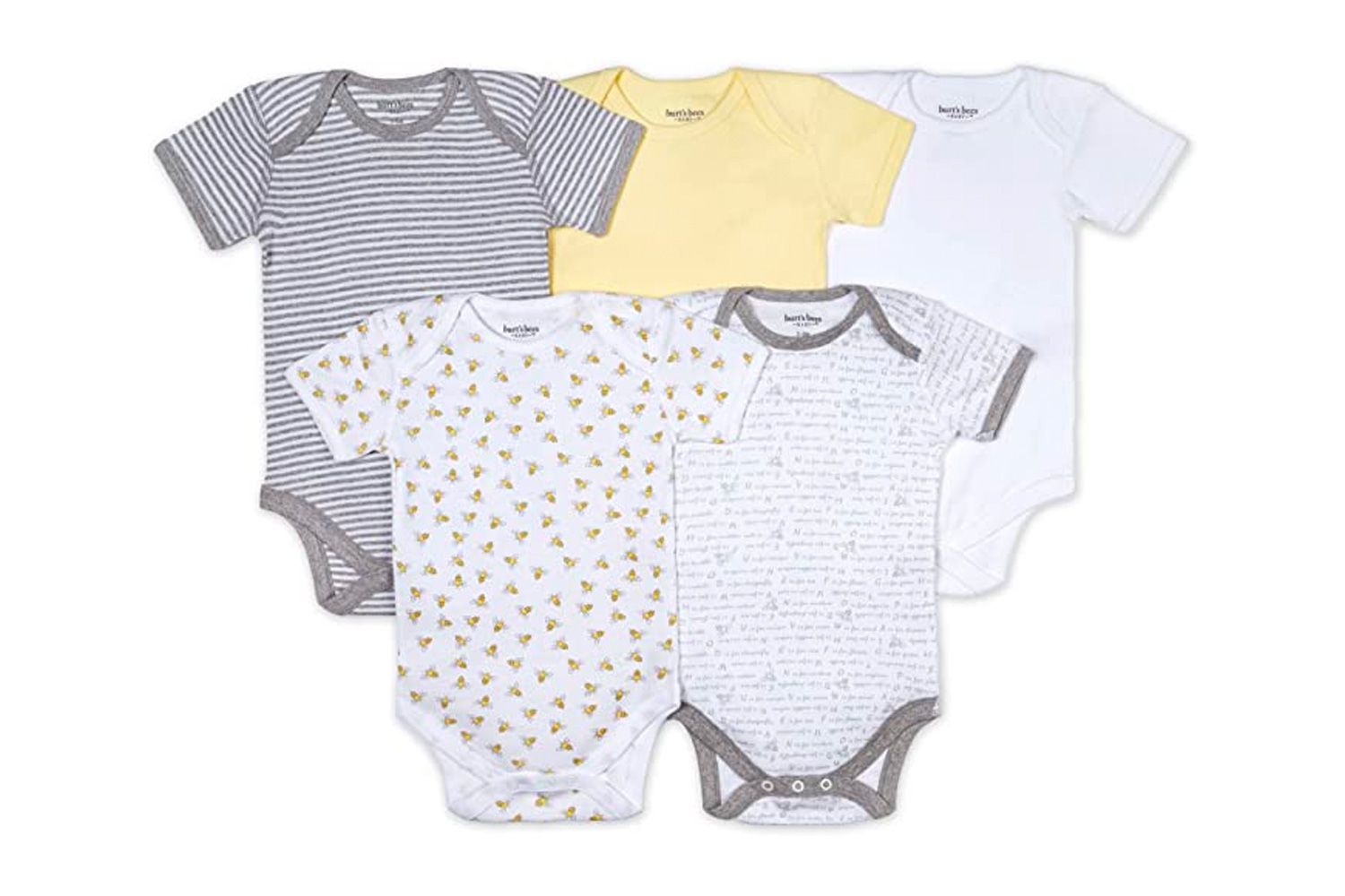 burts-bees-organic-baby-bodysuits