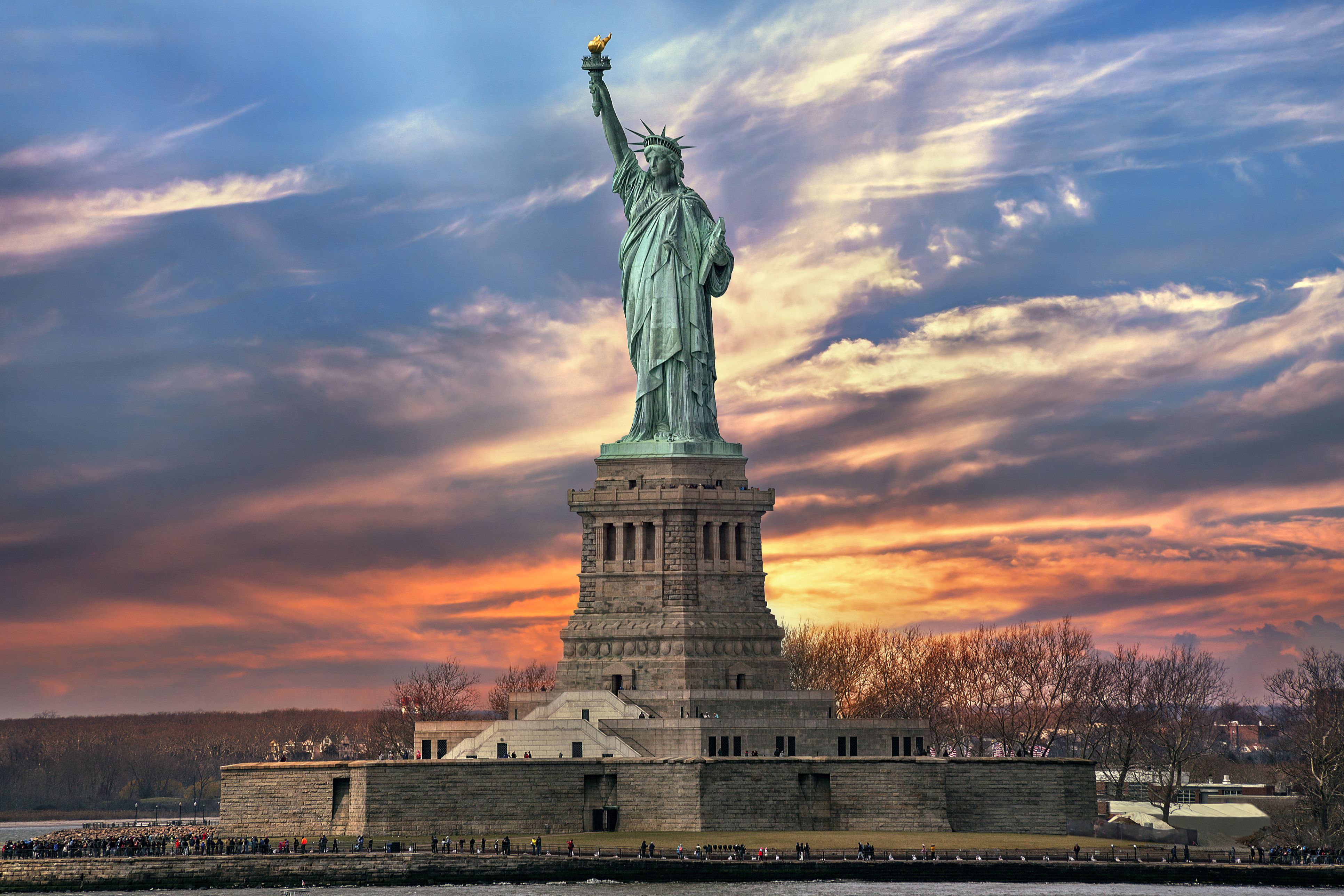 自由女神像，纽约，美国
