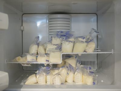 pumped breastmilk freezer
