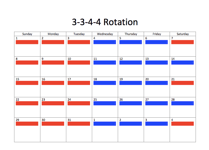 3-3-4轮转联合羁押时间表