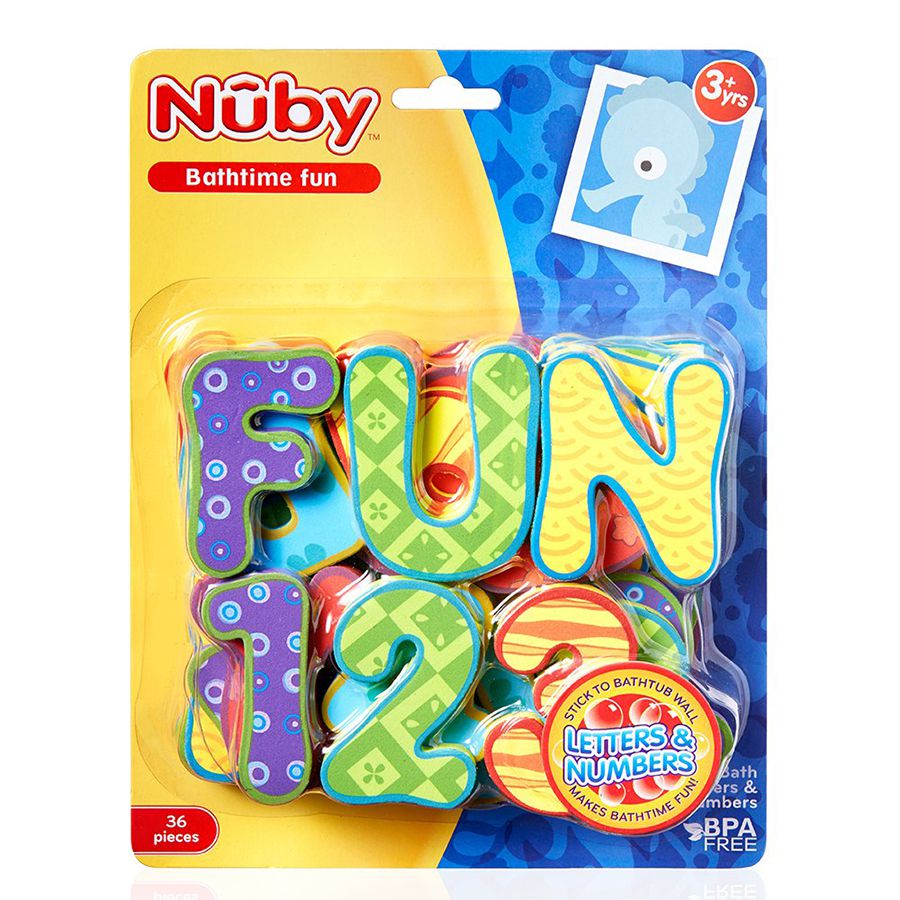 Nuby浴缸字母套装