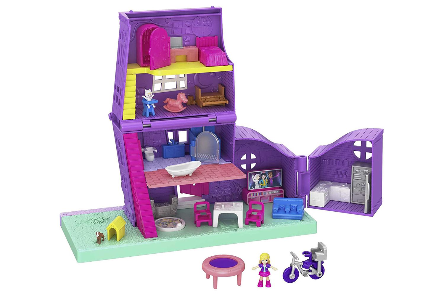 Polly Pocket Pollyville玩偶屋