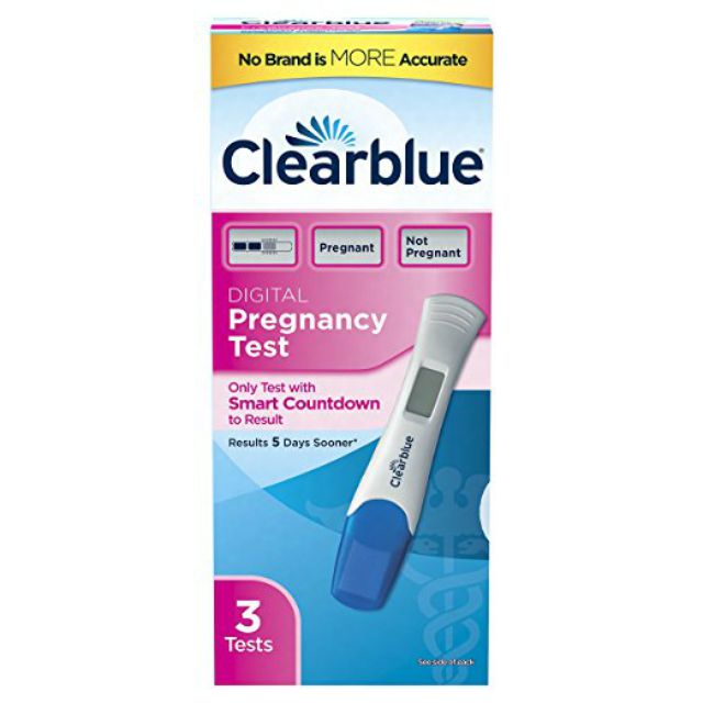 Clearblue数字妊娠测试与智能华体会体育官方人口倒计时