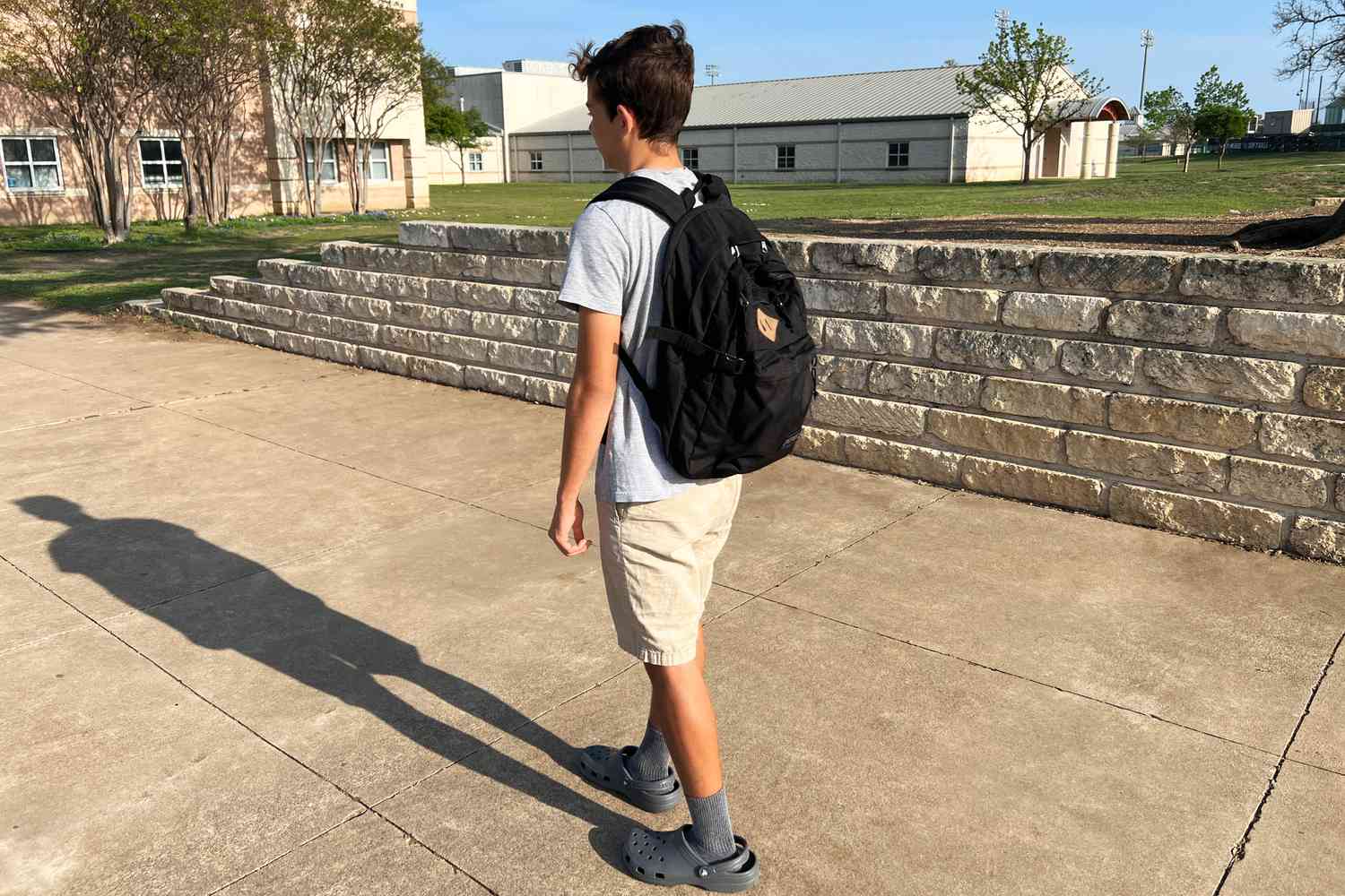 Person wearing JanSport Main Campus