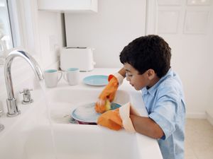 Teach kids to do chores on their own.