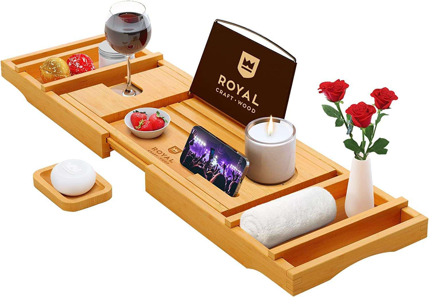 Bamboo Bathtub Tray