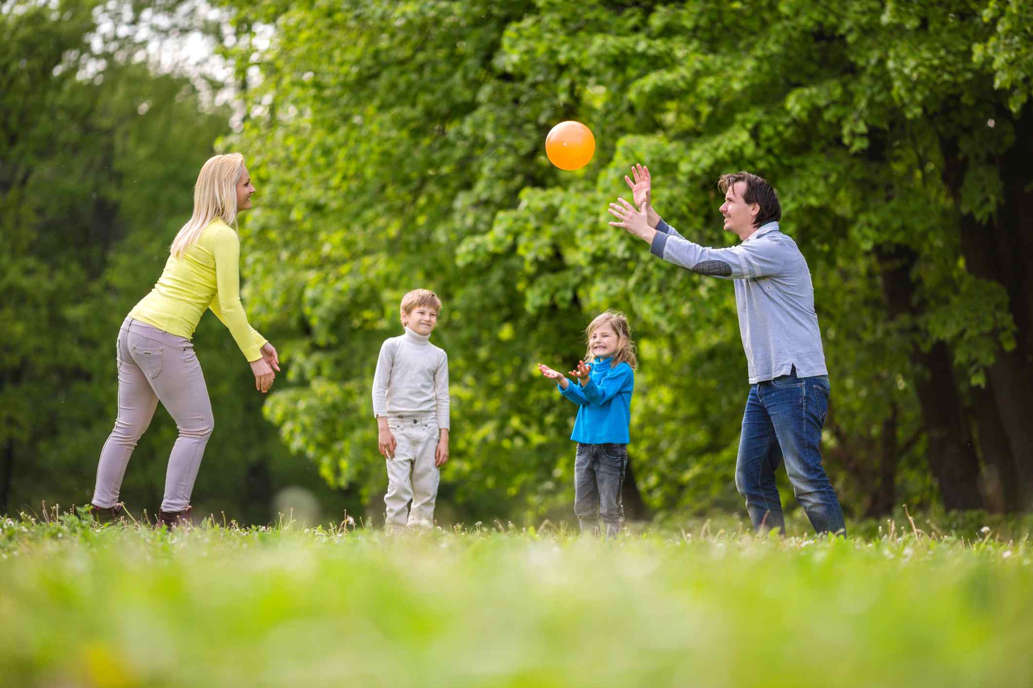 Playing ball