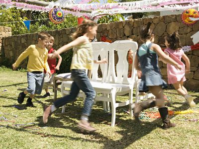 Active birthday party - musical chairs