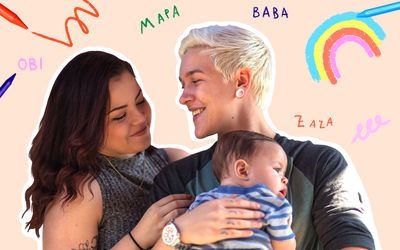 How to Choose Your Non-Binary Parent Title - Photo Illustration by Michela Buttignol