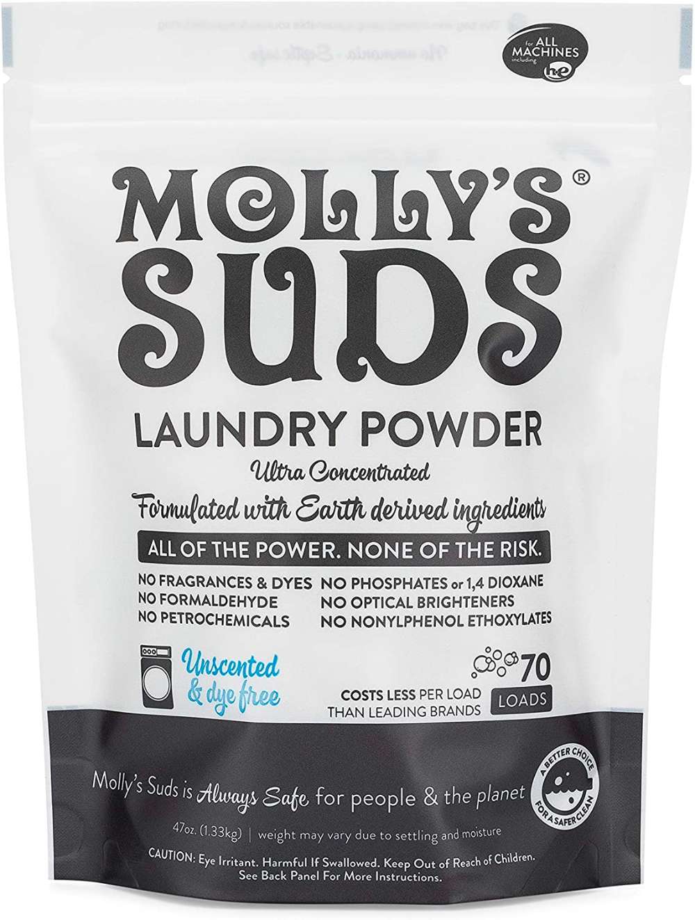 莫莉肥皂无味洗衣粉