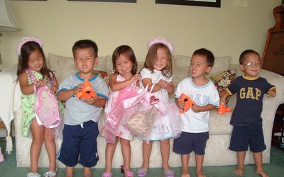 Gosselin六胞胎:Hannah, Collin, Alexis, Leah, Joel和Aaden