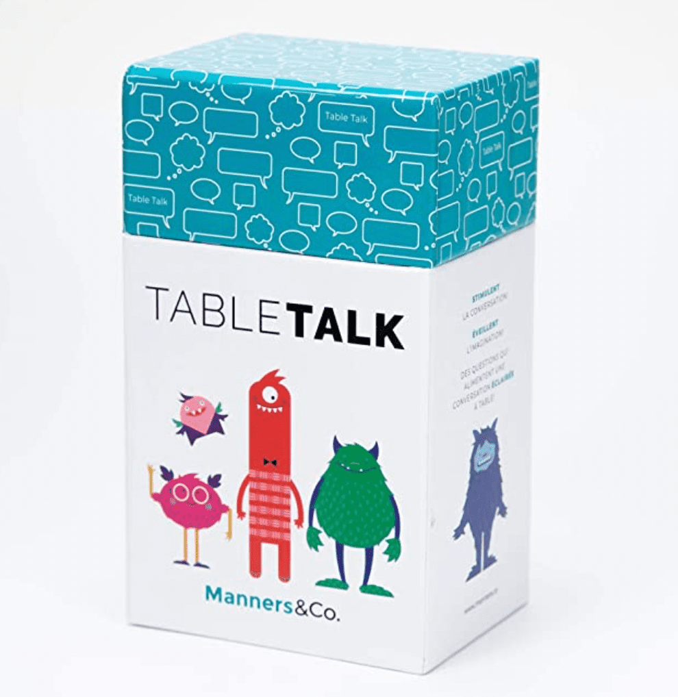 礼仪& Co. Tabletalk儿童学习会话卡片