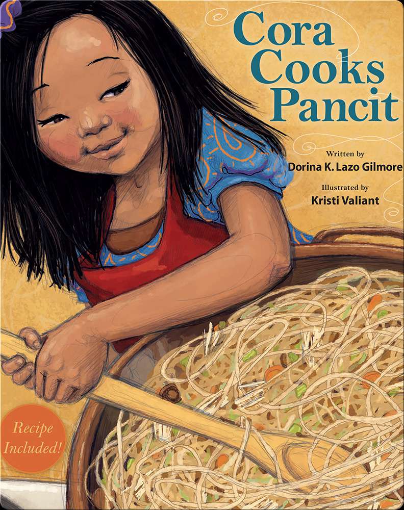 Dorina K. Lazo Gilmore的《Cora Cooks Pancit》封面”width=