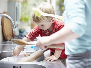 Start teaching your child to do chores at a young age.