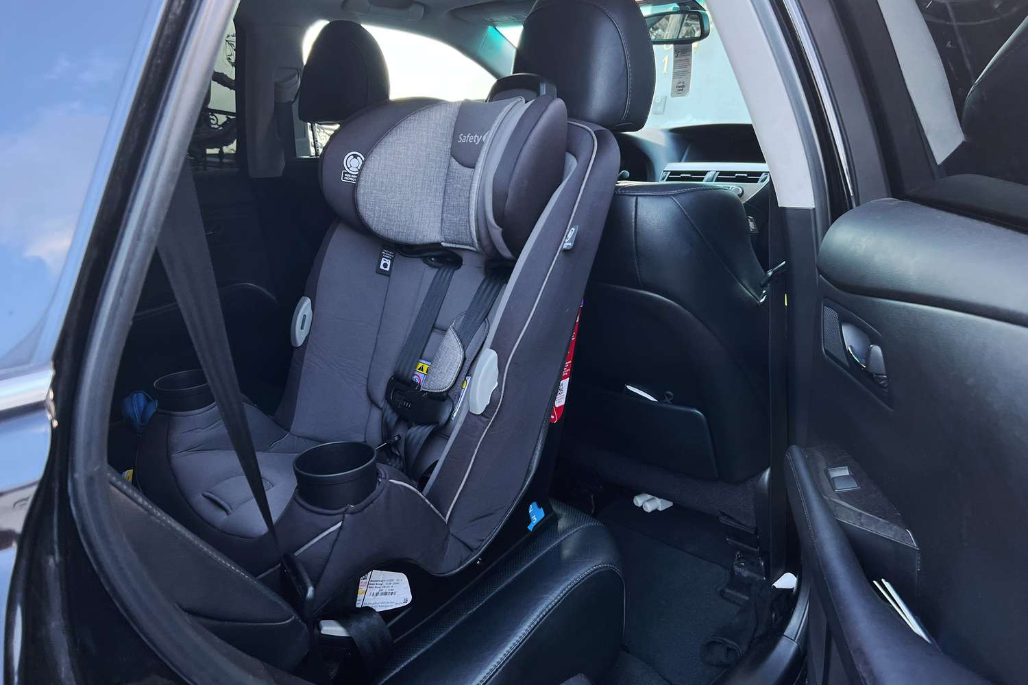 Safety 1st Grow and Go All-in-One Convertible Car Seat secured in car