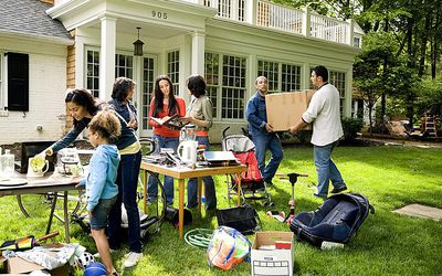 Car Seat Yard Sale