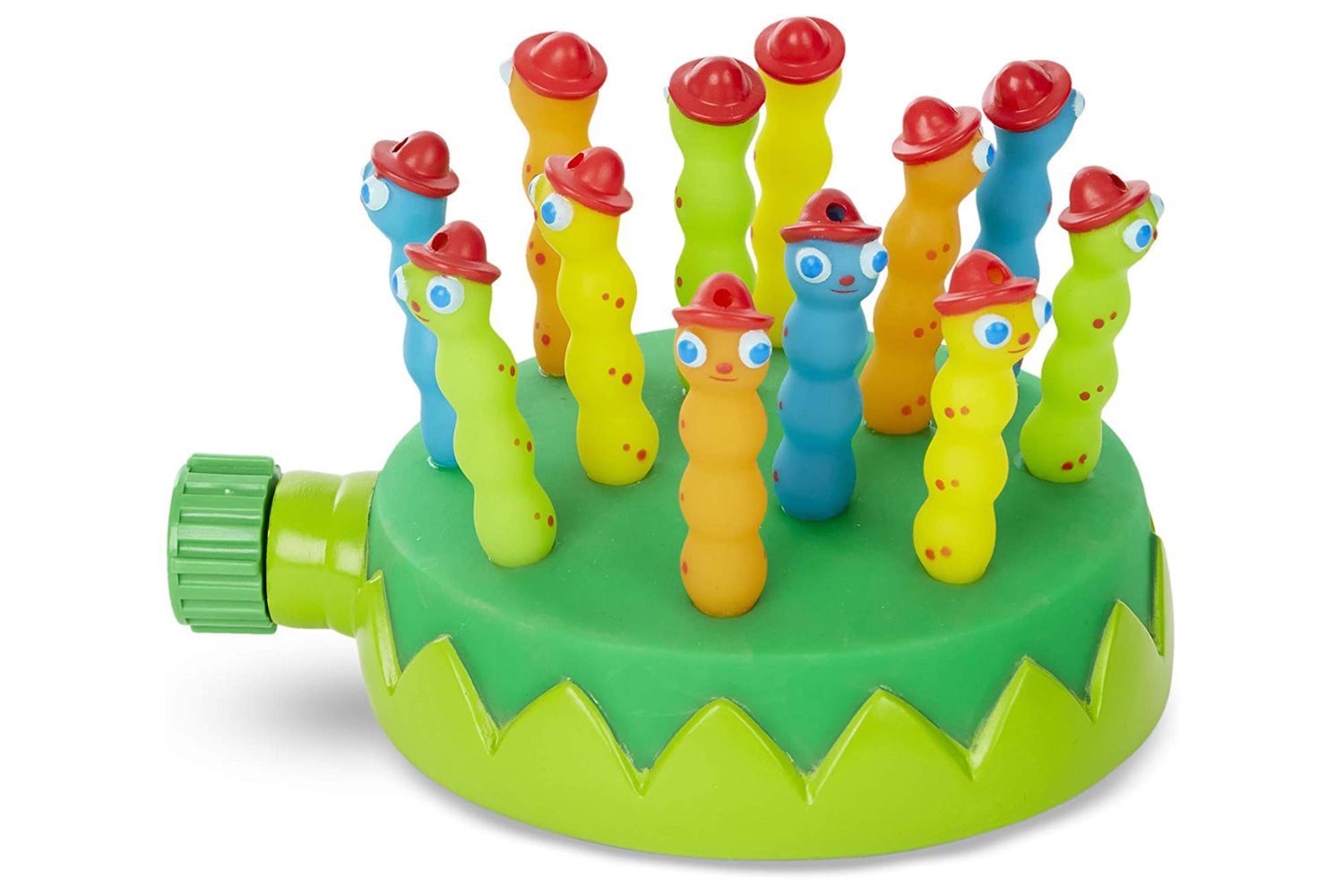 Amazon Melissa & Doug Sunny Patch Splash Patrol Sprinkler Toy With Hose Attachment