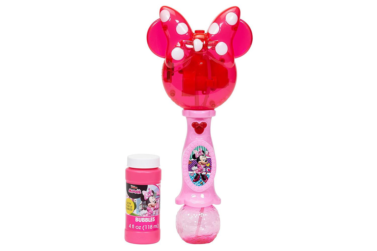 Amazon Little Kids Disney Minnie Mouse Light and Sound Musical Bubble Wand