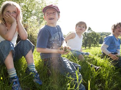 Group of children