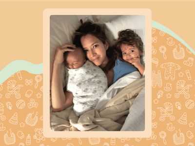 Angelique Serrano and her two children