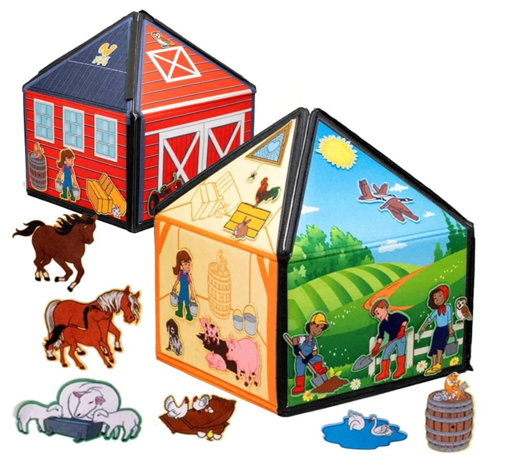 My Felt Toys My Little Farm Interactive Playhouse