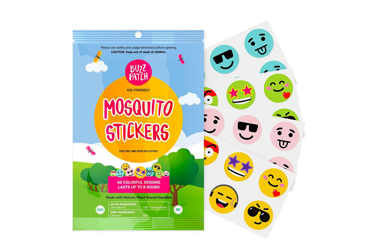 Amazon BuzzPatch Mosquito Stickers for Kids