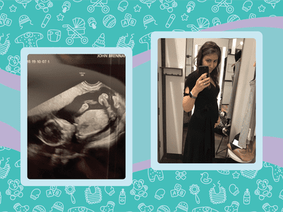 Liz Narins month 3 of pregnancy