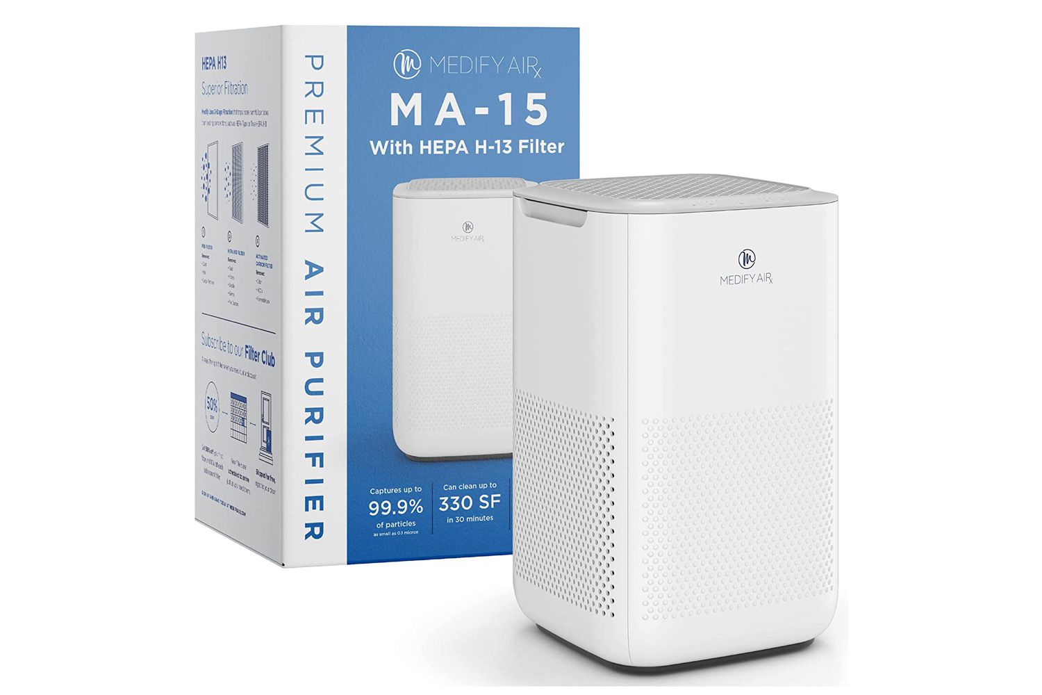 Medify MA-15空气净化器H13真HEPA过滤器