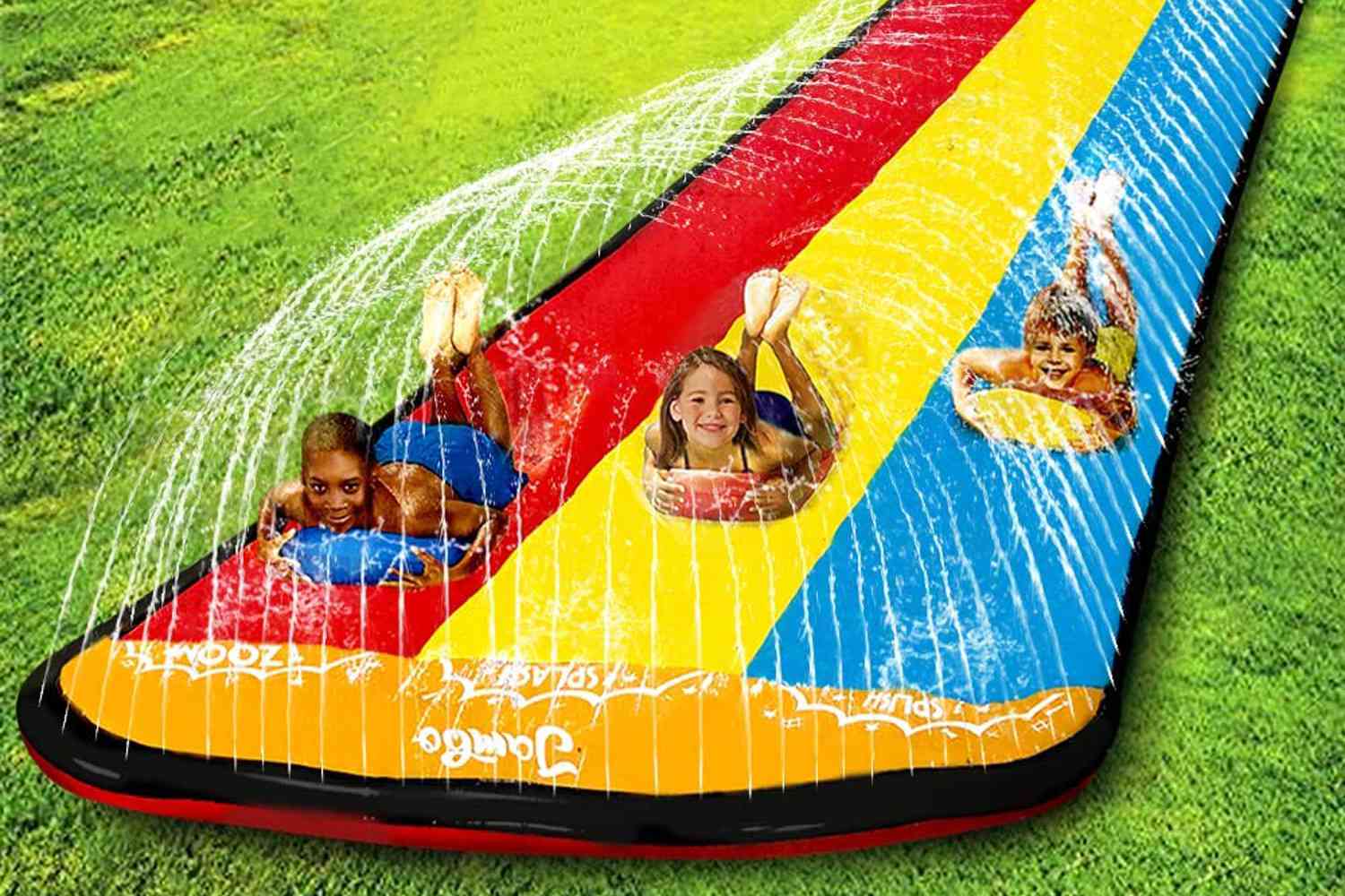 Jambo Triple Lane Slip, Splash, and Slide