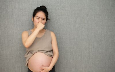 Smell aversions are a common symptom of pregnancy