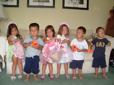 Gosselin六胞胎:Hannah, Collin, Alexis, Leah, Joel和Aaden