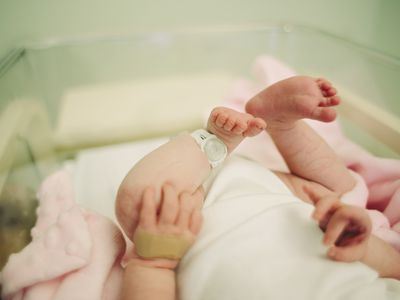 newborn in hospital