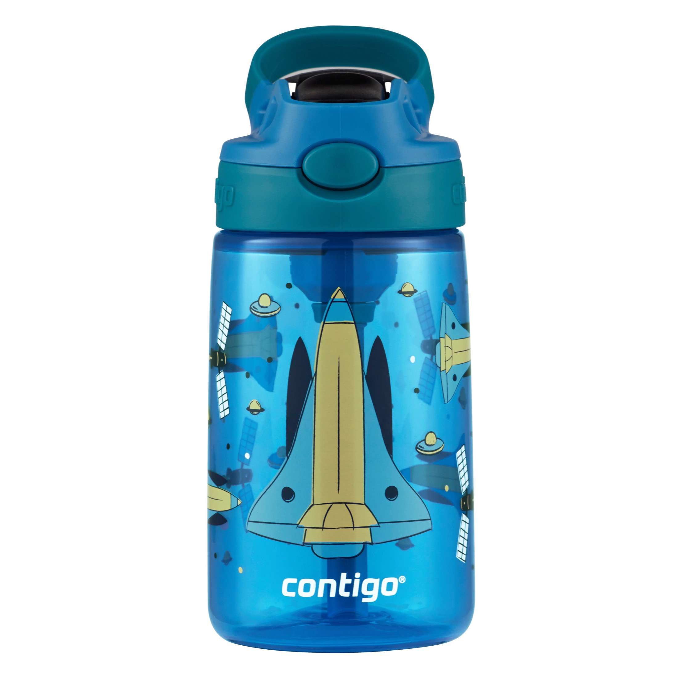 contgo Autospout吸管小发明翻转儿童水瓶