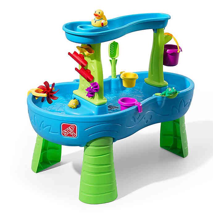 第2步雨水淋浴飞溅池塘水桌玩具